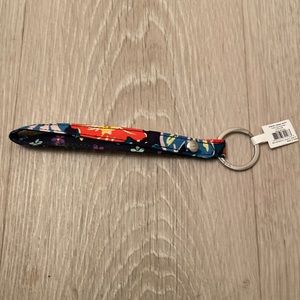 Vera Bradley Happy Bloom long keychain